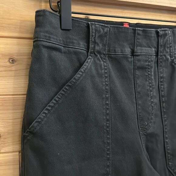 SPANX Size Medium Stretch Twill Cargo Pull On Skinny Pants - Picture 6 of 16